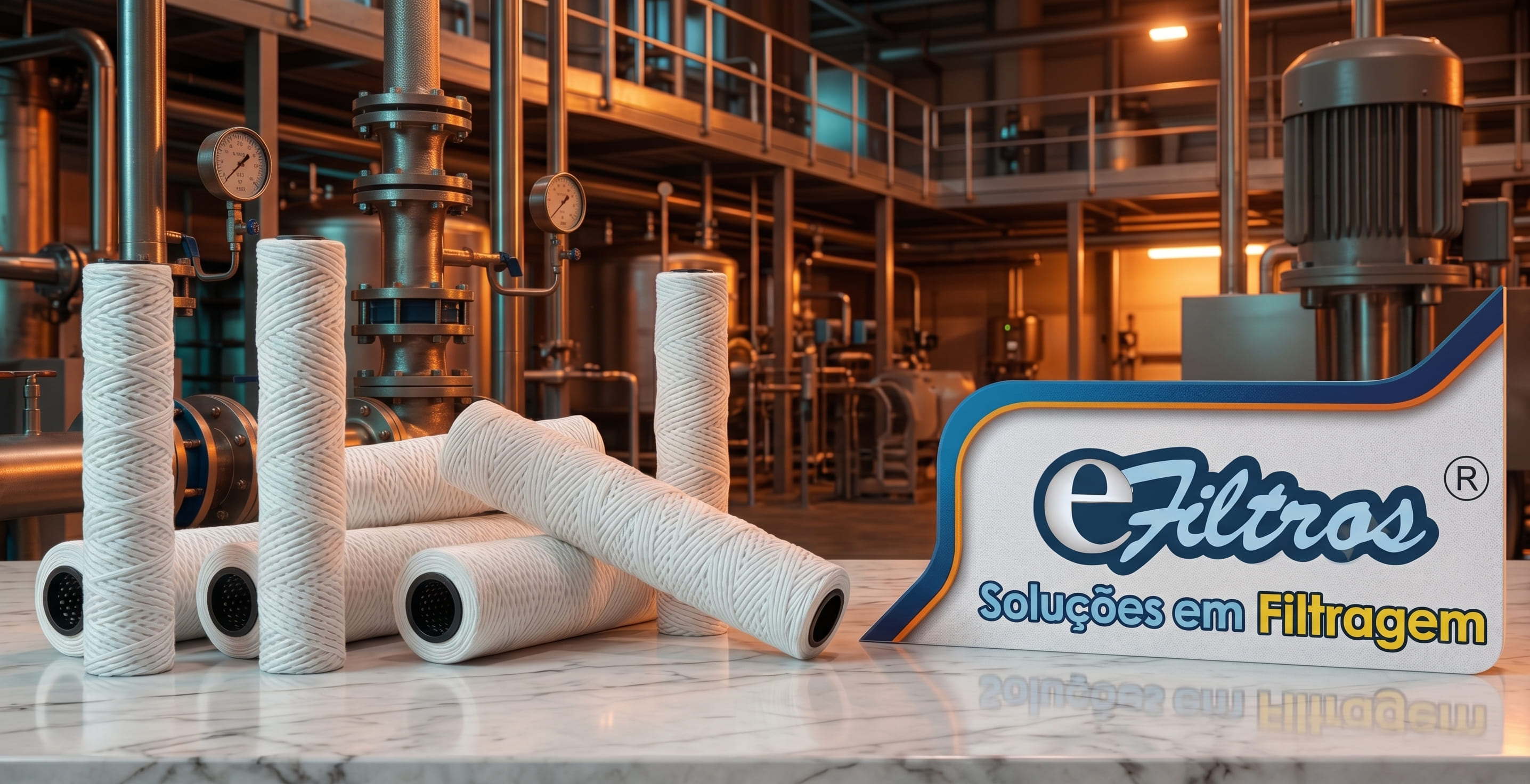Filtros Bobinados em Fio de Algodão: Alta Resistência Térmica e a Inovação do Núcleo em Nylon para Processos Severos